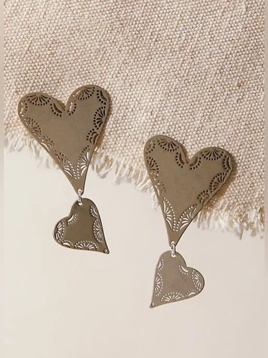 Free People Paint The sky Earrings, Silver or gold NWT - Picture 2 of 4